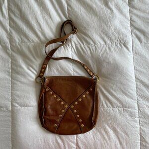 Hammitt Andrew Tan Leather Crossbody Bag